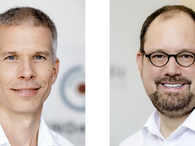 Prof. Dr. Ulrich Gössler und Dr. Marc Unkelbach