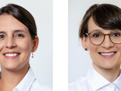 Dr. Julia Louza-Luetzner und Dr. Karin Simeria